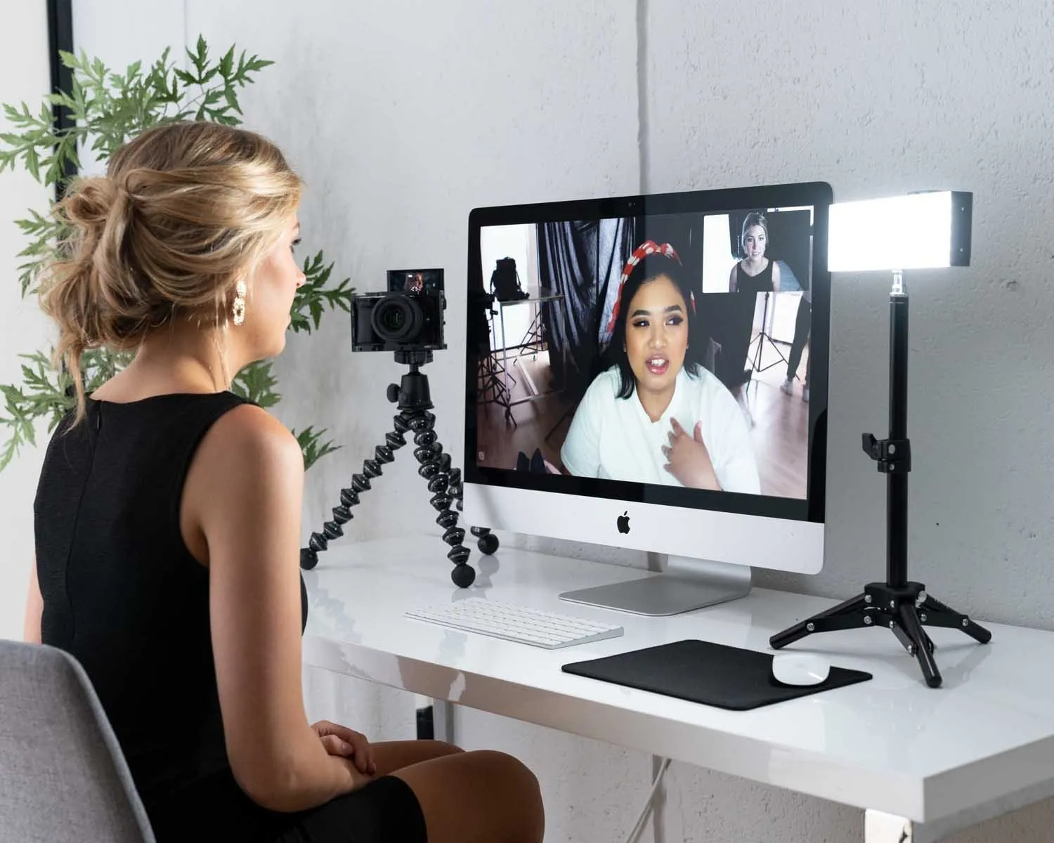 13" Pro LED Lighting 'Skype' Video Conferencing Desk Kit - Single Pack