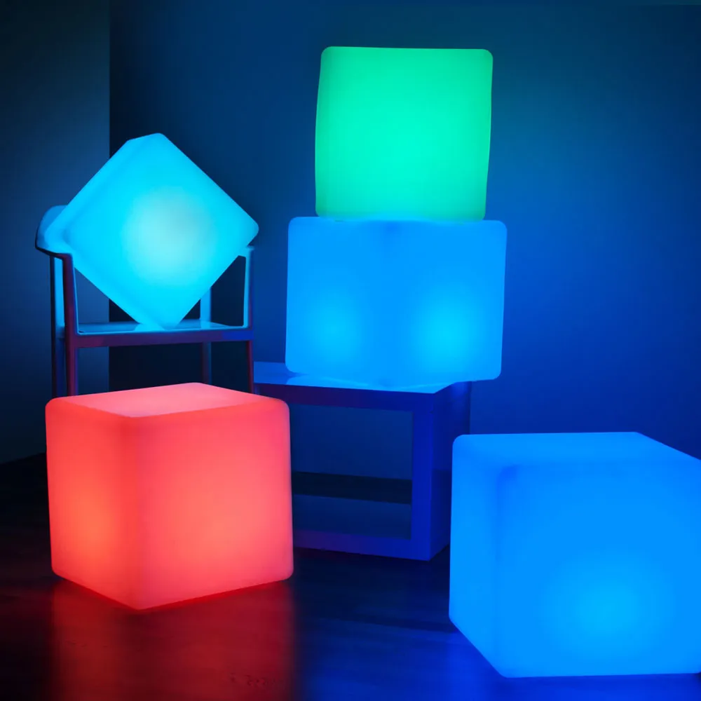 16-inch RGB LED Cube Light