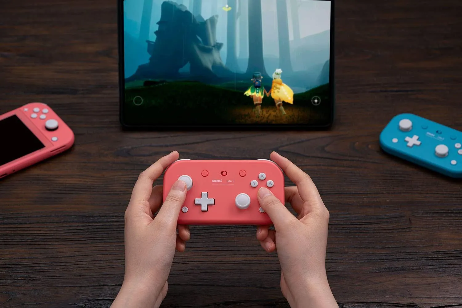 8BITDO Lite 2 Bluetooth Gamepad (Pink Edition) (Switch/Android/RaspBerry Pi)