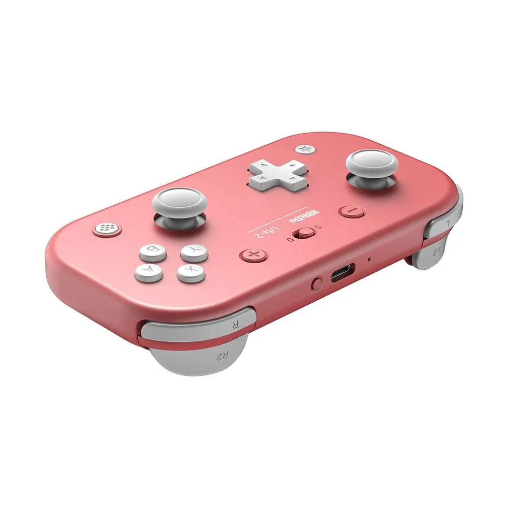 8BITDO Lite 2 Bluetooth Gamepad (Pink Edition) (Switch/Android/RaspBerry Pi)