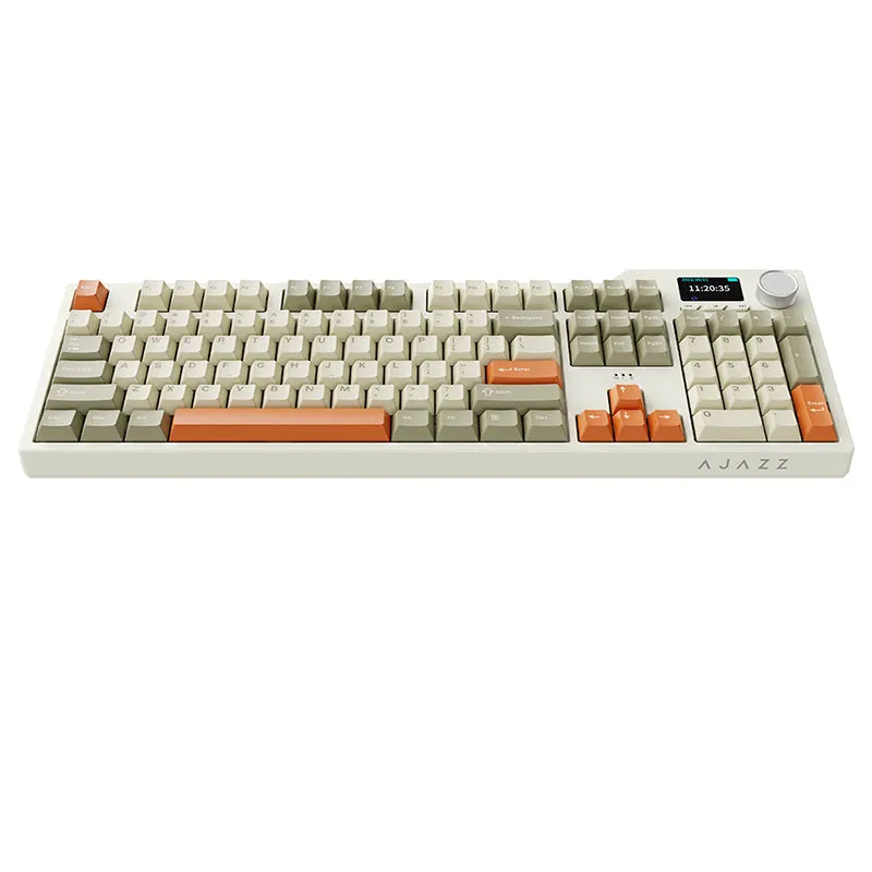 Ajazz AK35I V3 MAX TFT Color Screen Wireless Mechanical Keyboard