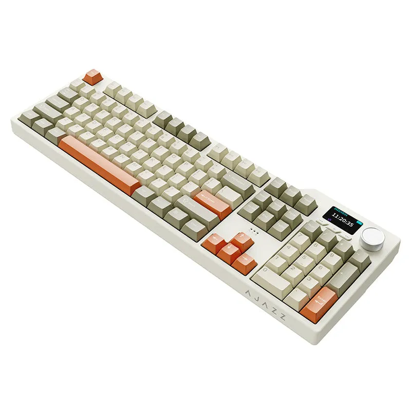 Ajazz AK35I V3 MAX TFT Color Screen Wireless Mechanical Keyboard