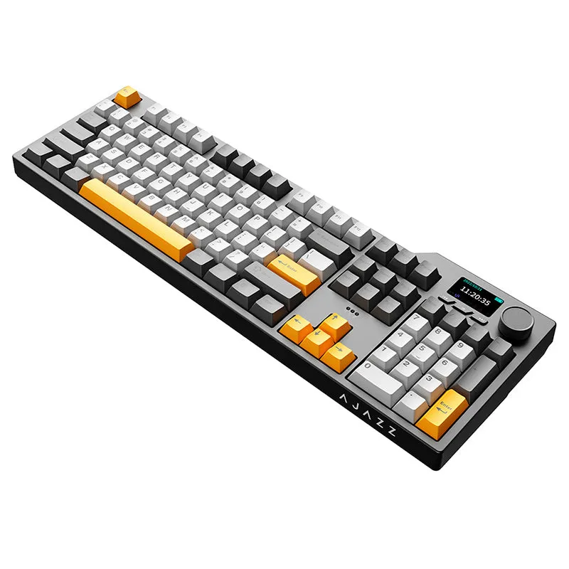 Ajazz AK35I V3 MAX TFT Color Screen Wireless Mechanical Keyboard