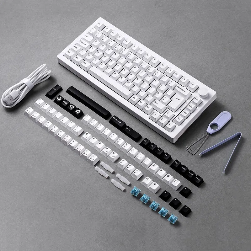 Akko 5075B Plus ISO Layout Wireless Mechanical Keyboard