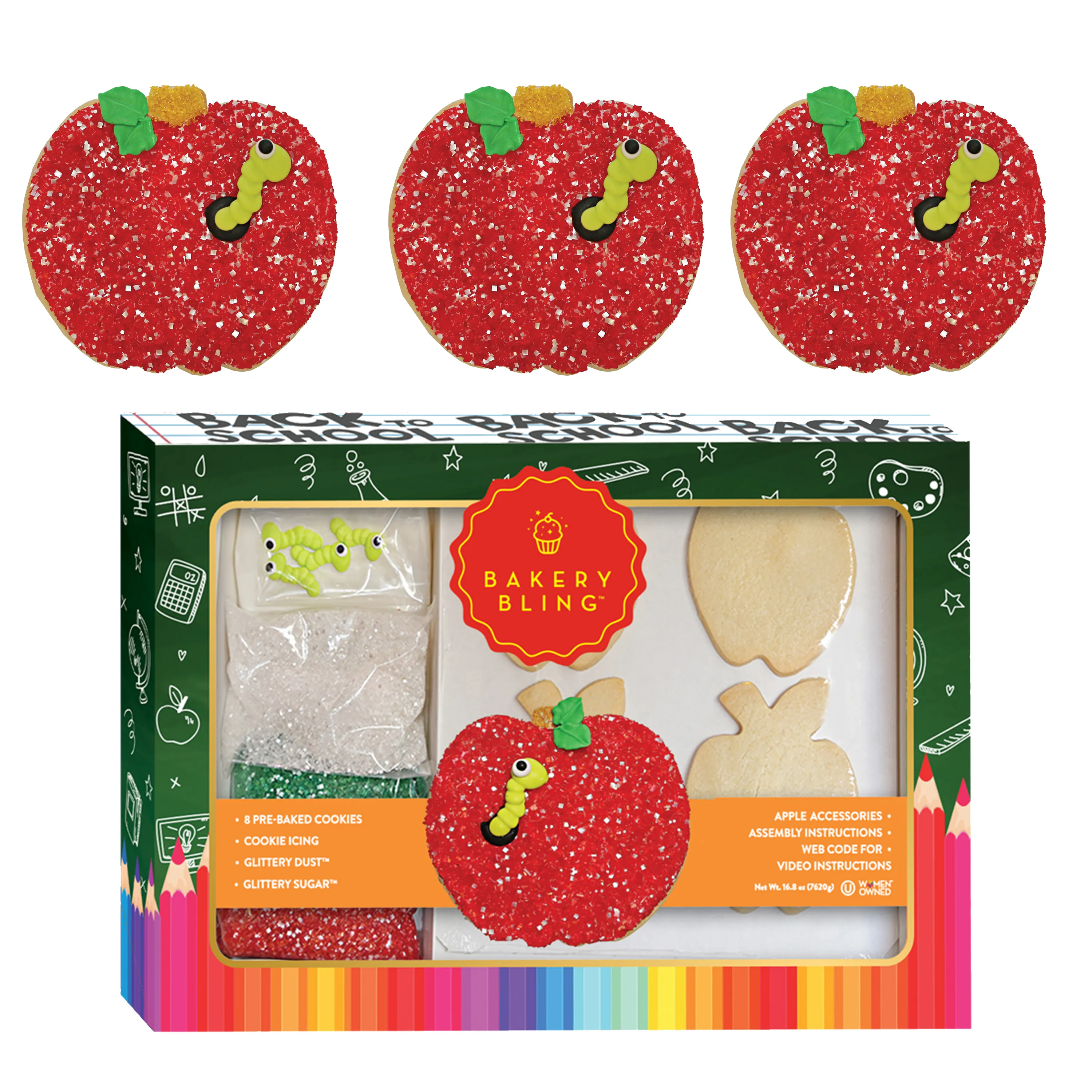 Back to School Designer Cookie Kit