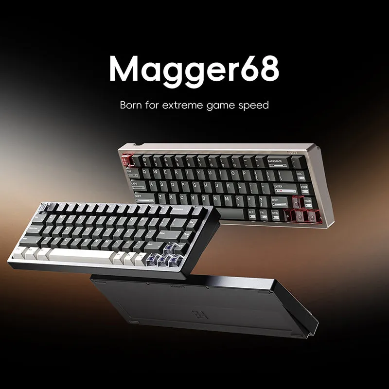 Black Myth Wukong Recommended Gaming Keyboard | LUMINKEY Magger 68 HE Aluminum Magnetic Switch Gaming Keyboard