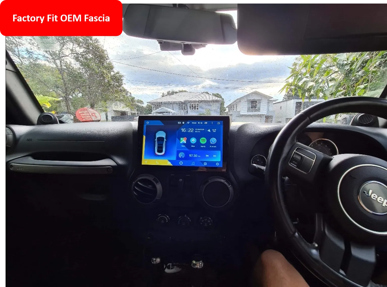 Car Dealz Elite 4G Data Model 10.2" Android 12.0 For Honda CRV CR - V 3 RE 2006 - 2012 In Dash Plus OEM Fascia