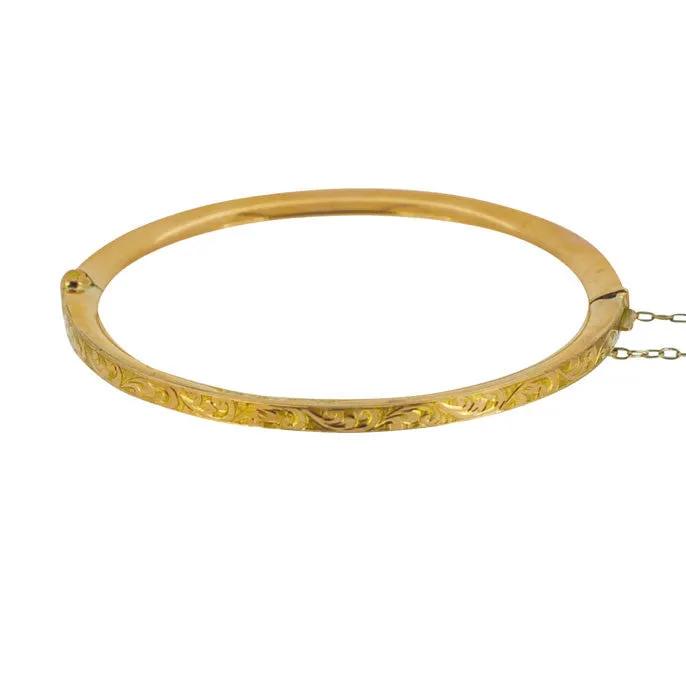 Childs Rose Gold Bangle