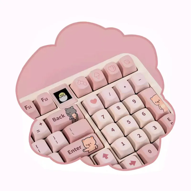 CoolKiller Spring Cute Wireless Mechanical Keyboard