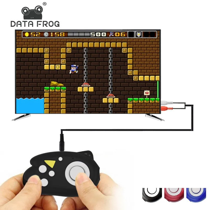 Data Frog Retro Mini Video Game Console 8 Bit Game Player Build In 89 Classic Games Family TV Video Consoles Gift Toys