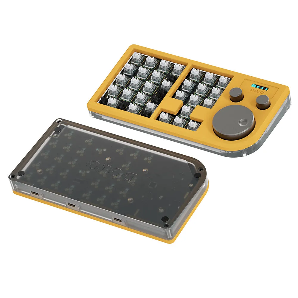 DOIO KB30-01 Macro Keyboard 30 Keys   3 Knob Macro Pad