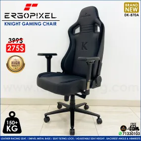 Ergopixel Knight DK-870A Premium Finish | (150kg ) Load | Gaming Chair Offer (Brand New)