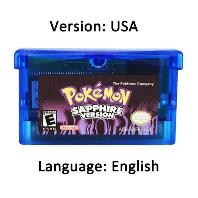 Game Boy Advance Pokemon Cartridges