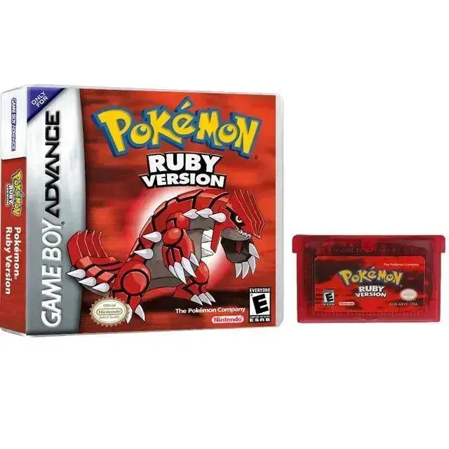 Game Boy Advance Pokemon Cartridges