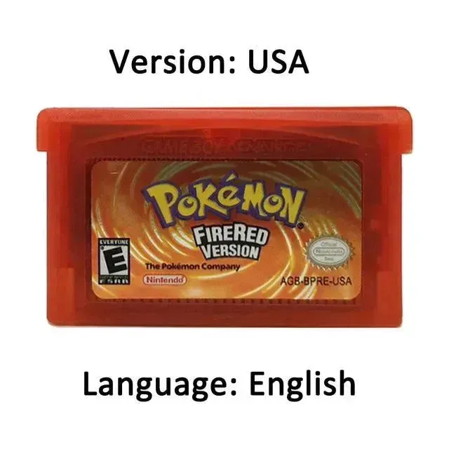 Game Boy Advance Pokemon Cartridges