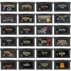 Game Boy Advance Pokemon Cartridges