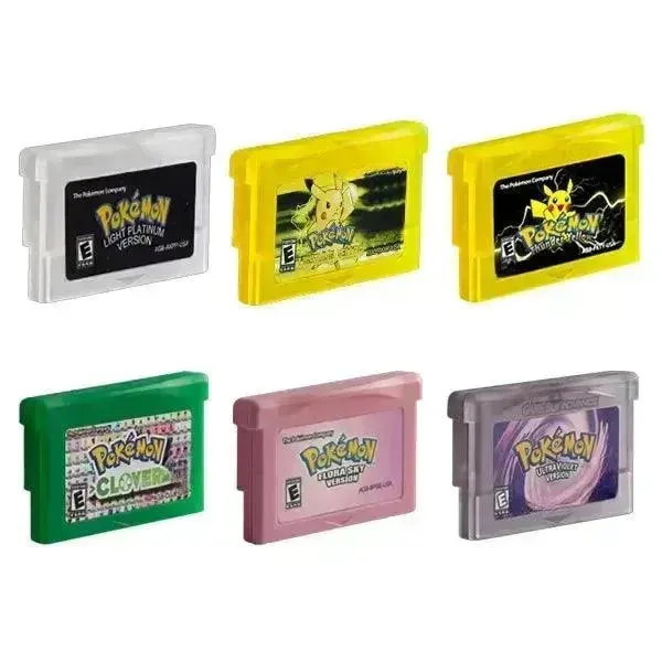 Game Boy Advance Pokemon Cartridges