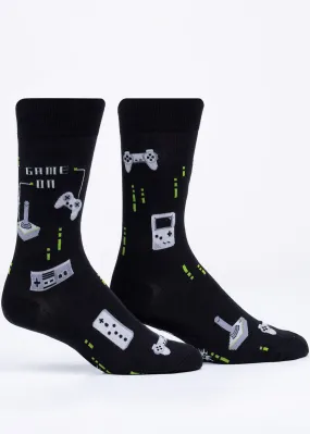 Game On Glow-in-the-Dark Men's Socks