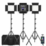 GVM 50RS RGB LED Light Panel Video Lighting Kit