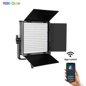 GVM 50RS RGB LED Light Panel Video Lighting Kit