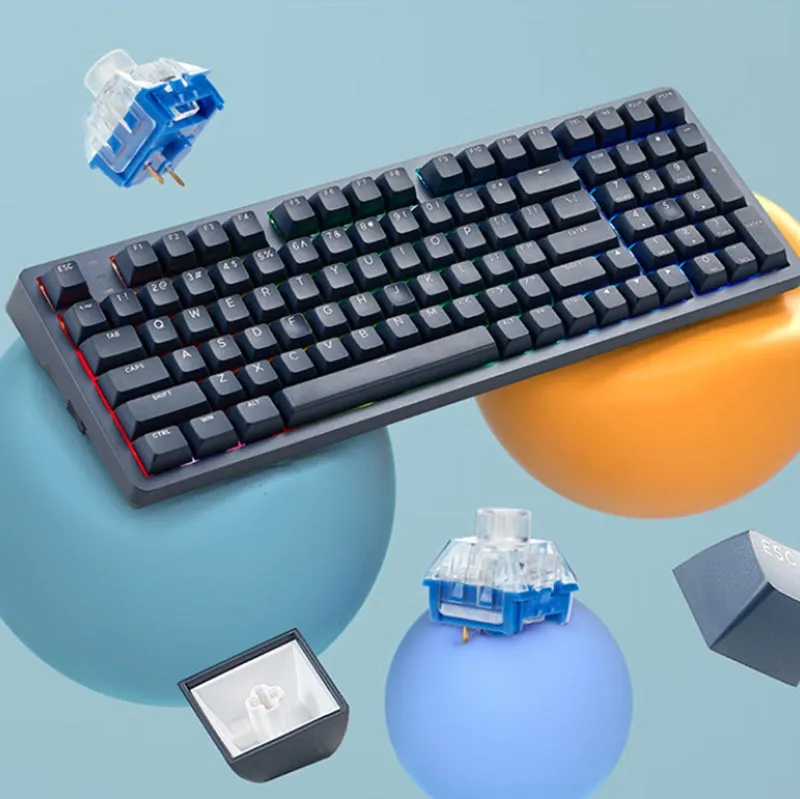 Hyeku Y10 Aluminium Alloy DIY Mechanical Keyboard