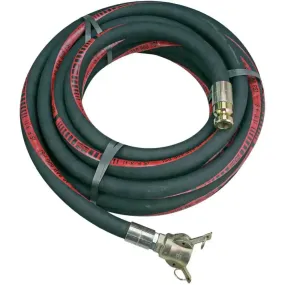 Imer 33 ft. Length, 1" Diameter Air Hose with Cam Couplings