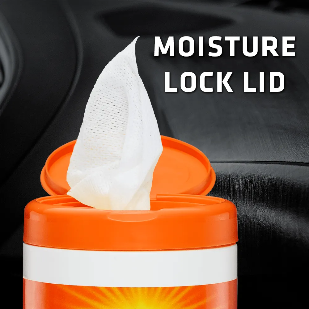 New Car Air Freshening Protectant Wipes