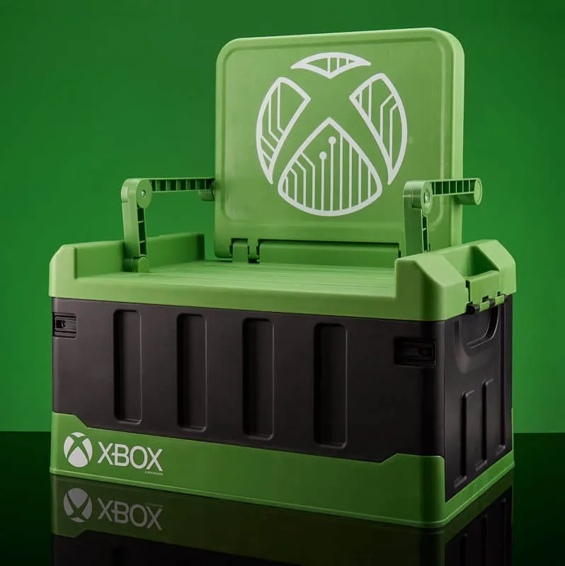 Official Xbox Bedroom Storage Box with folding chair