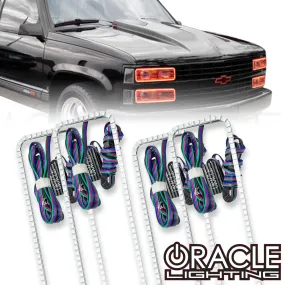 ORACLE Lighting 1992-1999 GMC Yukon LED Dual Headlight Halo Kit