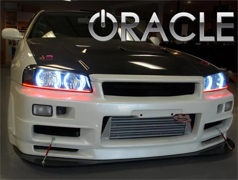 ORACLE Lighting 1998-2001 Nissan Skyline R34/GTR LED Headlight Halo Kit