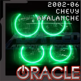 ORACLE Lighting 2002-2006 Chevy Avalanche LED Headlight Halo Kit