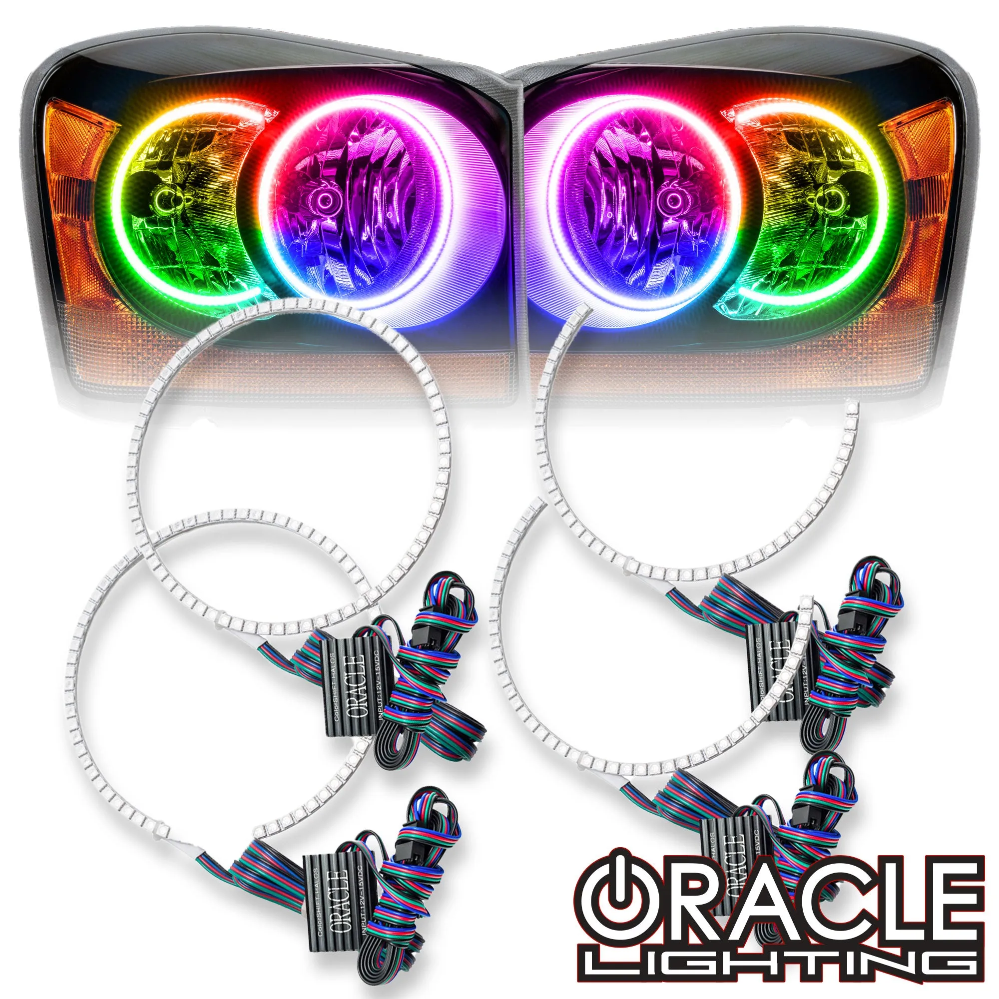 ORACLE Lighting 2004-2006 Dodge Durango LED Headlight Halo Kit