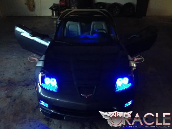 ORACLE Lighting 2005-2013 Chevrolet C6 Corvette LED Headlight Halo Kit