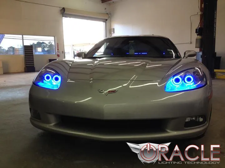 ORACLE Lighting 2005-2013 Chevrolet C6 Corvette LED Headlight Halo Kit