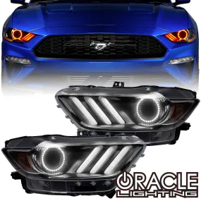 ORACLE Lighting 2015-2017 Ford Mustang V6/GT/Shelby ColorSHIFT DRL Upgrade w/Halo Kit