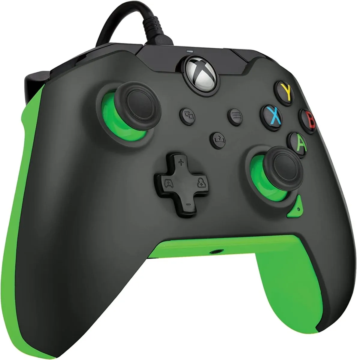 PDP Neon Black Wired Controller for Xbox