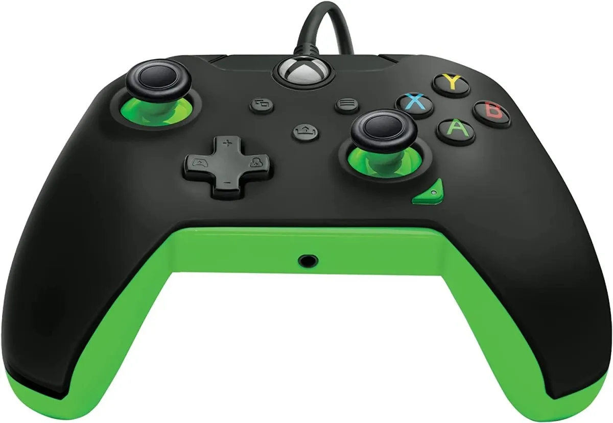 PDP Neon Black Wired Controller for Xbox