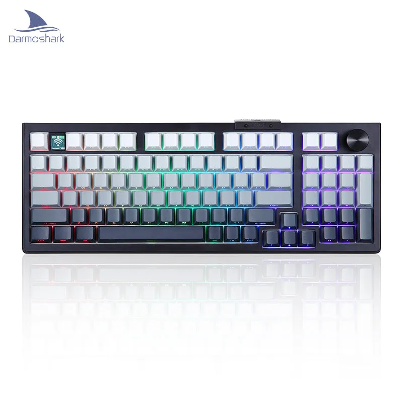 Pre-Order Darmoshark TOP98 Side Printed Three Mode Mechanical Keyboard