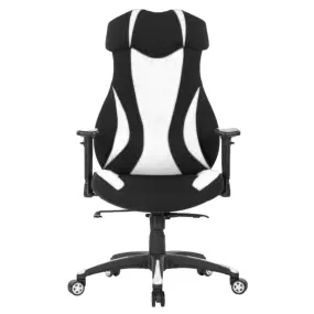 PRO-X SERIES/ 185 GAMING CHAIR (BLACK & WHITE)