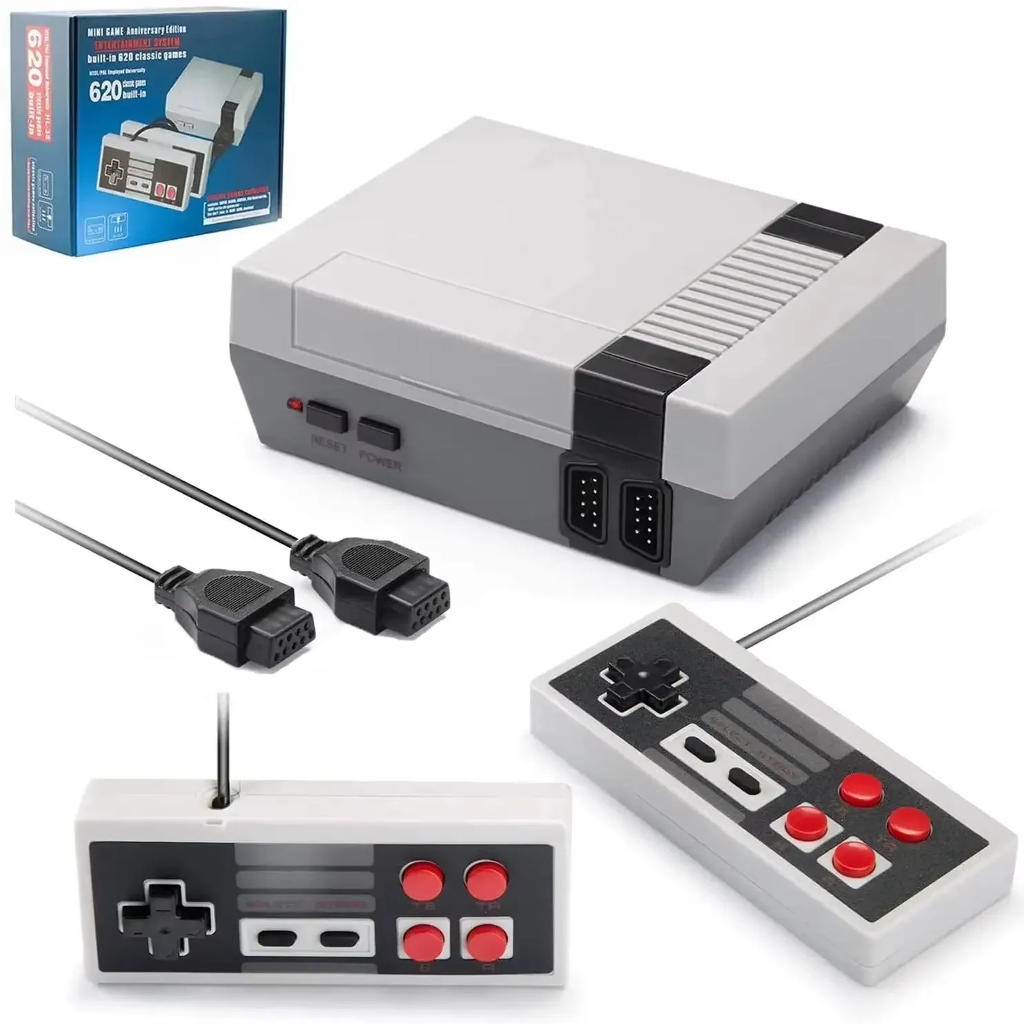 Retro Game Console Mini  with 620 Games for NES