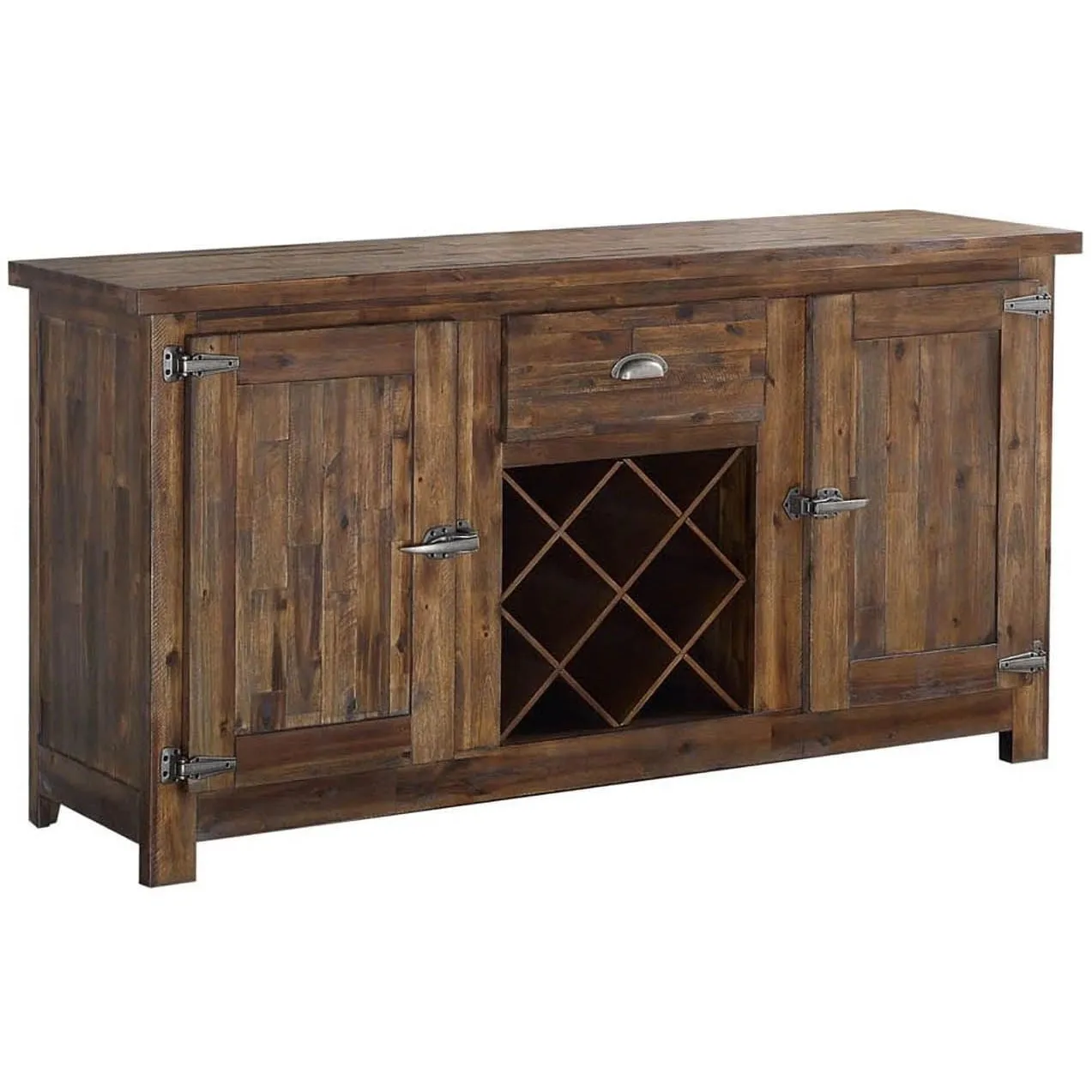 Rustic Solid Acacia 71" Server