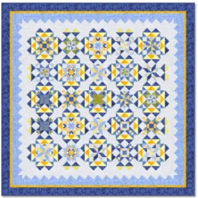 Saint Tropez Block of the Month Quilt Kit Queen