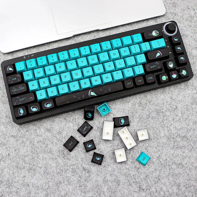 SKYLOONG Jellyfish Translucent XDA Profile Keycap Set 141 Keys