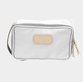 Small Travel Kit - White Coated Canvas