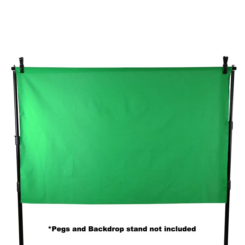 Spectrum Medium 'TWITCH KIT' Chroma Key Green Screen Non-Woven 1.8m x 1.5m (Backdrop Only)