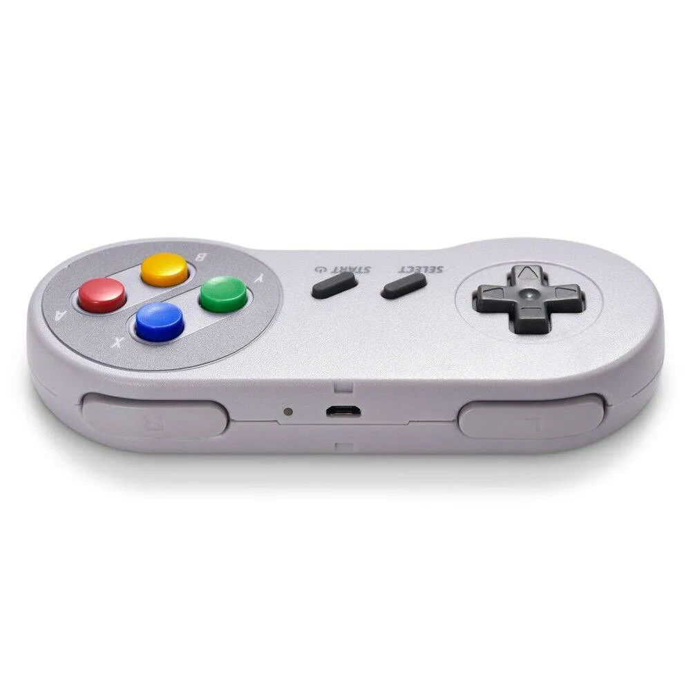 Wireless Gamepad 2.4GHz remote controller USB joystick Console for SNES/NES Games for Windows 10/8/7 PC Raspberry Pi3 for Switch