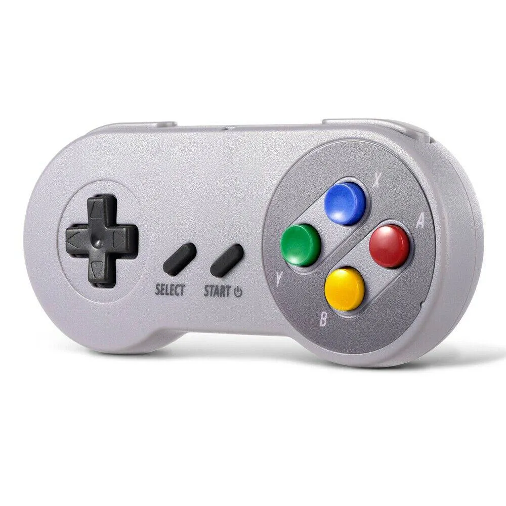 Wireless Gamepad 2.4GHz remote controller USB joystick Console for SNES/NES Games for Windows 10/8/7 PC Raspberry Pi3 for Switch