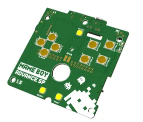 Zega Mame Boy Advance SP Raspberry Pi Mod Pre-Soldered Kit - Zarcade Limited